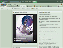 Tablet Screenshot of mmdeverything.deviantart.com