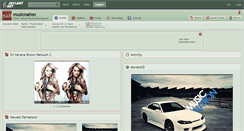 Desktop Screenshot of musicnation.deviantart.com