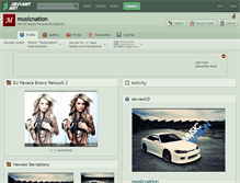 Tablet Screenshot of musicnation.deviantart.com