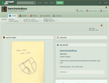 Tablet Screenshot of barechestedboys.deviantart.com