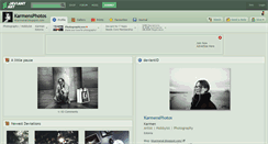 Desktop Screenshot of karmensphotos.deviantart.com