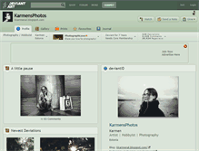Tablet Screenshot of karmensphotos.deviantart.com