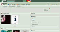 Desktop Screenshot of hirotori.deviantart.com