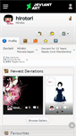 Mobile Screenshot of hirotori.deviantart.com