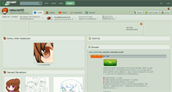 Desktop Screenshot of nekocielxd.deviantart.com