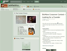 Tablet Screenshot of carthfangirls.deviantart.com