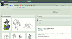 Desktop Screenshot of fenrirb.deviantart.com