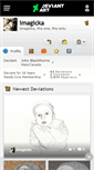 Mobile Screenshot of imagicka.deviantart.com