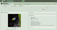 Desktop Screenshot of digitalsprite.deviantart.com