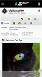 Mobile Screenshot of digitalsprite.deviantart.com