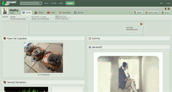 Desktop Screenshot of nhathy.deviantart.com