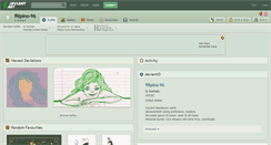 Desktop Screenshot of filipino-96.deviantart.com