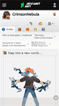 Mobile Screenshot of crimsonnebula.deviantart.com