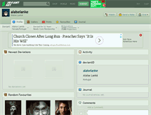 Tablet Screenshot of alaiselanke.deviantart.com