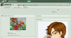 Desktop Screenshot of mattjabonete.deviantart.com