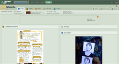 Desktop Screenshot of felloliette.deviantart.com