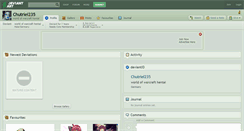 Desktop Screenshot of chutriel235.deviantart.com