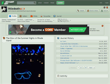 Tablet Screenshot of littledeath.deviantart.com