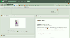 Desktop Screenshot of l-j-the-echidna.deviantart.com