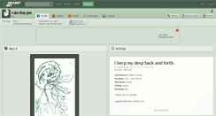 Desktop Screenshot of i-do-like-pie.deviantart.com