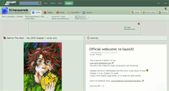 Desktop Screenshot of dcmasquerade.deviantart.com