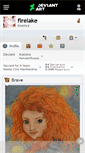 Mobile Screenshot of firelake.deviantart.com