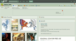 Desktop Screenshot of marion-tank.deviantart.com