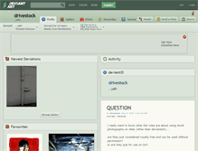 Tablet Screenshot of drivestock.deviantart.com