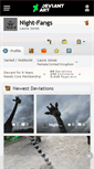 Mobile Screenshot of night-fangs.deviantart.com