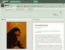 Tablet Screenshot of guard1.deviantart.com