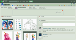 Desktop Screenshot of haloblabla.deviantart.com