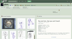 Desktop Screenshot of cathyna.deviantart.com