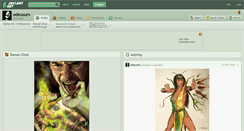 Desktop Screenshot of odeusum.deviantart.com