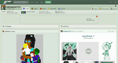 Desktop Screenshot of nekosamuri123.deviantart.com