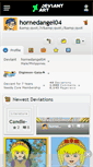 Mobile Screenshot of hornedangel04.deviantart.com