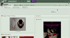 Desktop Screenshot of lyanyne.deviantart.com