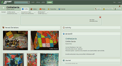 Desktop Screenshot of cinthiagarcia.deviantart.com