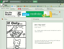 Tablet Screenshot of nyu.deviantart.com