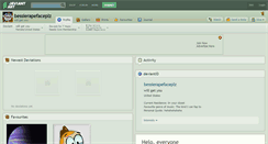 Desktop Screenshot of bessierapefaceplz.deviantart.com