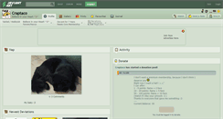 Desktop Screenshot of craptaco.deviantart.com