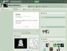 Tablet Screenshot of gelaro-fanclub.deviantart.com