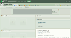 Desktop Screenshot of myzaree-killjoy.deviantart.com