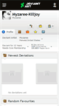 Mobile Screenshot of myzaree-killjoy.deviantart.com