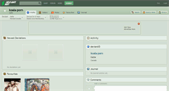 Desktop Screenshot of koala-porn.deviantart.com