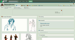 Desktop Screenshot of pokemonnowmon.deviantart.com