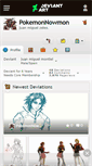 Mobile Screenshot of pokemonnowmon.deviantart.com