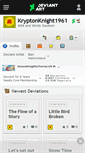 Mobile Screenshot of kryptonknight1961.deviantart.com