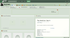 Desktop Screenshot of deezimages.deviantart.com