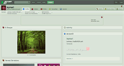 Desktop Screenshot of leymari.deviantart.com