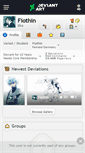 Mobile Screenshot of fiothin.deviantart.com